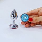 Phích cắm lỗ hậu môn inox Meos