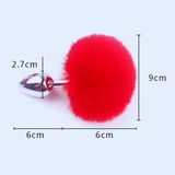 Phích cắm lỗ hậu môn đuôi thỏ Meos