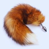 Đuôi cáo kích thích hậu môn inox Meos