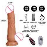 Dương Vật Massage Rung Thụt Sưởi Ấm Meos