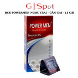 Bao Cao Su Power Men Ngọc Trai Gân Gai - Hộp 12 Cái