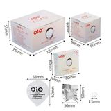 Bao Cao Su OLO Viên Bi Silicon Lớn Ở Đầu - Siêu Mỏng 001 - Tăng Kích Thước Chạm Điểm G