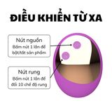 Trứng rung 10 chế độ ManNuo Little WhaleHana