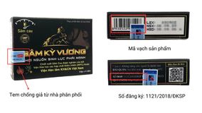 Viên uống hỗ trợ nam giới Sâm Kỳ Vương - Hộp 4 viên