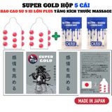 Bao Cao Su 9 Bi Super Gold Hộp 2 Cái 324193 666990