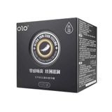 Bao cao su OLO 0.01 Ultrathin Zero Feeling - Siêu mỏng, gai, hương vani - Hộp 10 cái 326630