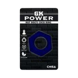 Vòng đeo kéo dài thời gian Chisa Nut Bolts Cock Ring - Blue 327463