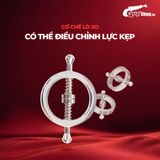 Kẹp vú kích thích đầu ti Chisa Sins Inquisition Spring Metal