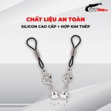 Kẹp vú kích thích đầu ti Chisa Senuelo Heart Echo Nipple Clamps.