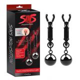 Kẹp vú kích thích đầu ti Chisa Sins Inquisition Playful Weighted Nipple Clamps.