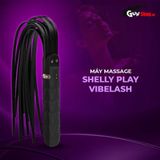 Máy massage kết hợp roi da BDSM Shelly Play Vibelash