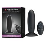 Que rung kích thích hậu môn Pretty Love Remote Control Vibrating Plug 328938