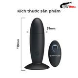 Que rung kích thích hậu môn Pretty Love Remote Control Vibrating Plug 329185