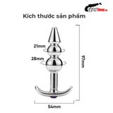 Phích inox cắm hậu môn Anal Plug Stainless 13 329246