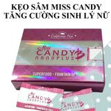 Kẹo Miss Candy B Nano Plus Mỹ Chính Hãng Cho Phái Nữ Combo 3 Viên