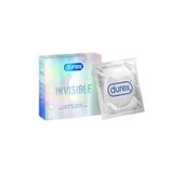 Bao Cao Su Durex Invisible Extra Thin, Extra Lubricated 3 cái 330356