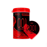 Bao Cao Su OLO 0.01 Đỏ Ống Tròn – Siêu Mỏng, Nóng Ấm 10s