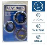 Bộ 3 vòng đeo Stay Hard hỗ trợ kéo dài thời gian cho nam 329050
