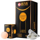 Bao Cao Su Beilile Viên Bi Ở Đầu Hạt rung Dày Và Dài 3 cm 331196