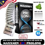 Bao Cao Su Cao Cấp Maxman 5in1 Prolong – Hộp 12 Cái