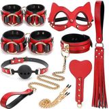 Set BDSM Có Hộp Bộ Sưu Tập 10 Món Đồ Chơi Bạo Dâm Cao Cấp Khởi Đầu Hoàn Hảo