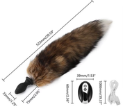 Đuôi Cáo Cosplay Có Rung Điều Khiển Từ Xa 333435