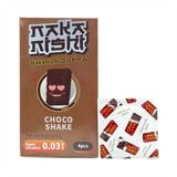 Bao cao su Nakanishi 0.03 Chocolate 4 cái
