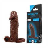  Bao cao su đôn dên Brave Man Nâu Quai Rung