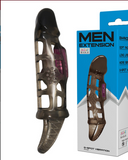 Bao Cao Su Lưới Rung Giữa Thân Silicone Men Extension