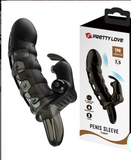 Bao đôn dên rung 2 đầu hình lưới tai thỏ Prettylove sleeve cuper