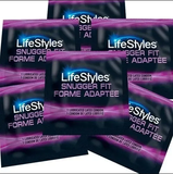 Bao cao su cao cấp size nhỏ LifeStyles SNUGGER FIT ( Size 49mm ) hộp 12 cái