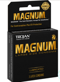 Bao cao su Size lớn 60mm Trojan Magnum Large Size Condoms ( Hộp 3 )