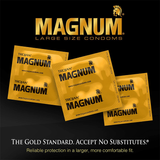 Bao cao su Size lớn 60mm Trojan Magnum Large Size Condoms ( Hộp 3 )