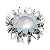 Vòng đeo silicon 2 tầng bi lông che tên