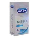 Bao cao su siêu mỏng Durex Invisible 52mm ( Hộp 10 cái chính hãng )