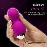 Trứng rung LeLo Hula Beads 8 chế độ rung điều khiển từ xa dùng pin sạc