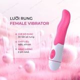 Lưỡi rung Female Vibrator 30 chế độ rung dùng pin