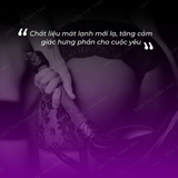 Đồ chơi BDSM roi da tình yêu bọc inox