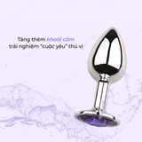 Đồ chơi hậu môn Anal Toy 02 màu bạc