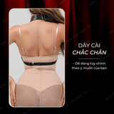 Đồ chơi BDSM dây da hở ngực