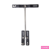 Đồ chơi BDSM còng tay xích cổ có cây giữ cố định