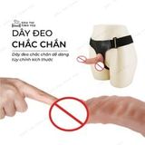 Dương vật giả có dây đeo Baile Ultra Passionate Harness có bìu rỗng ruột