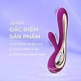 Dương vật giả cao cấp Lelo Soraya 2 12 chế độ rung dùng pin sạc 336225