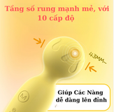 Chày rung Micro mini cầm tay 10 tần số rung sạc điện