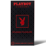 | Playboy Studded Pleasure | Bao cao su gân gai, nhiều gel | Hộp 12 Cái |