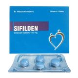 Hỗ Trợ Tăng Cường Sinh Lí CD SIFILDEN 100MG HỘP 4 VIÊN