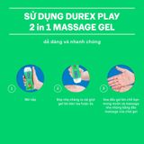 Gel bôi tron Durex Play Massage 2 in 1 - 100% Chính Hãng