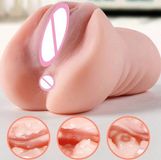 Âm đạo giả thiết kế 2 lỗ chân thực dành cho nam