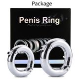 Vòng đeo dương vật inox tùy chỉnh kích thước phù hợp với cậu nhỏ