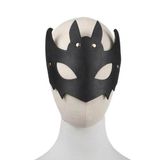 Mặt nạ dơi BDSM chất liệu da dệt cao cấp